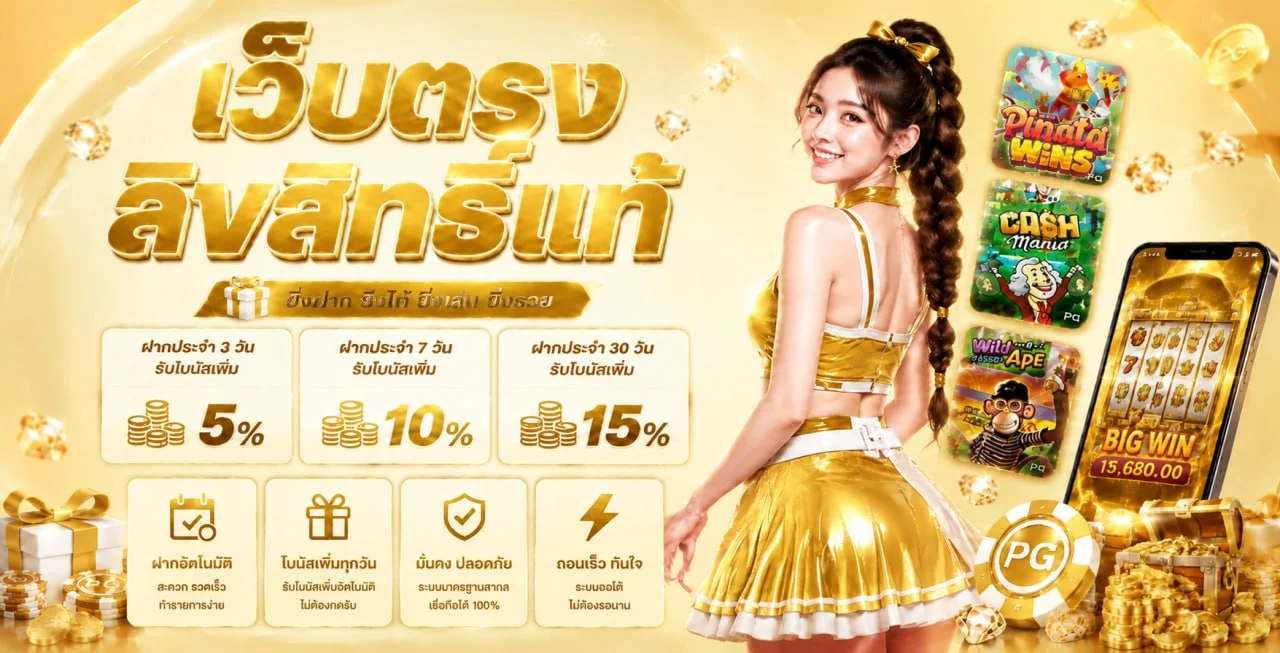 แบนเนอร์ พาเจริญ ทางเข้าเว็บพนันครบทุกค่าย